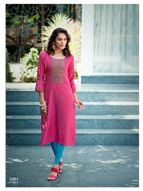 Colourpix Kit Kat Vol 3 Designer Rayon Fancy Long Kurti Collection